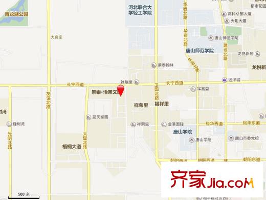 宏揚(yáng)香木林交通圖 