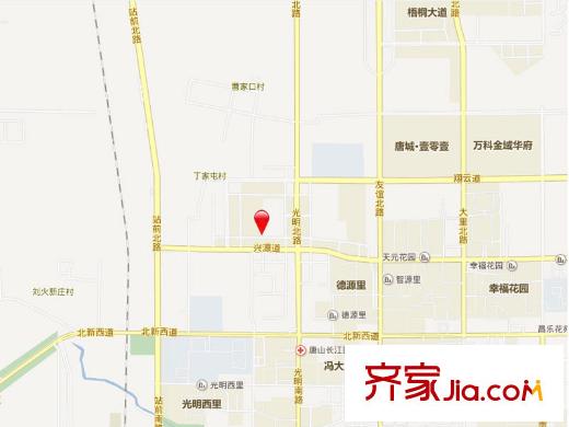 鷺港小區(qū)交通圖1