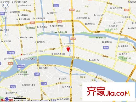 鰲峰花園交通圖