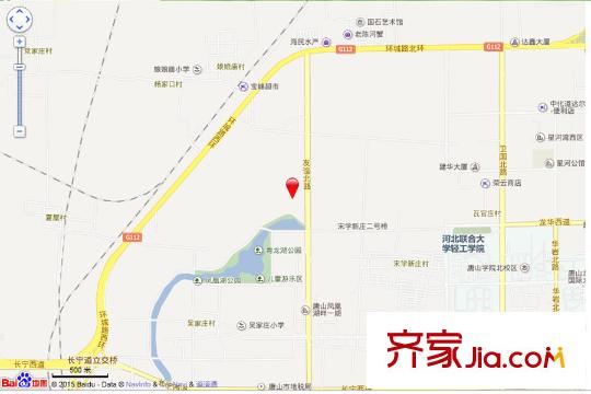 唐門(mén)一品交通坐標(biāo)圖