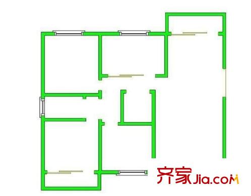 正祥萬升小區(qū)戶型圖正祥.萬升小區(qū) 3室 戶型圖 3室2廳2衛(wèi)1廚