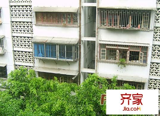 一中宿舍外景圖 