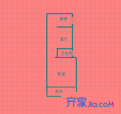 康光溫泉 1室 戶型圖