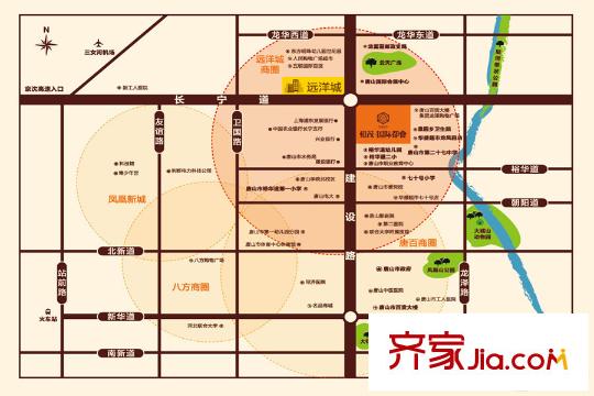 恒茂國(guó)際都會(huì)區(qū)位圖