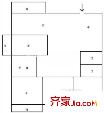 經(jīng)典世家 4室 戶型圖