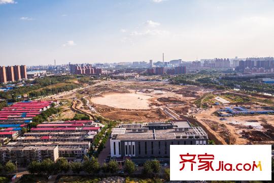 水岸榮華周邊配套-正在修建的瓷源湖