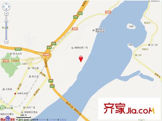 海西假日灣交通圖
