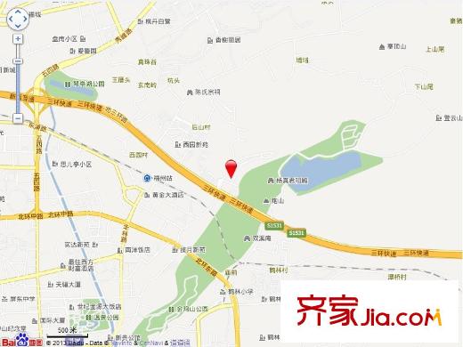 桂山新村交通圖