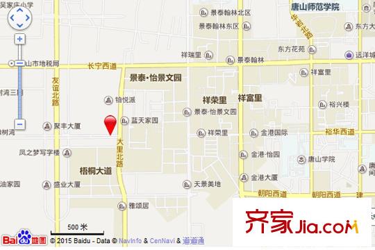 萬(wàn)科新里程電子地圖