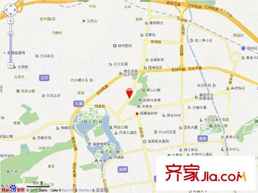 沁芳園交通圖