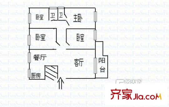 凱旋城 戶型圖