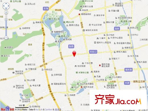 衣錦華庭一期交通圖