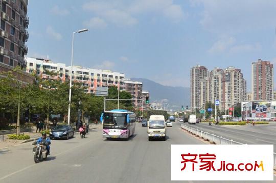 新南方花園配套圖周邊配套 街道