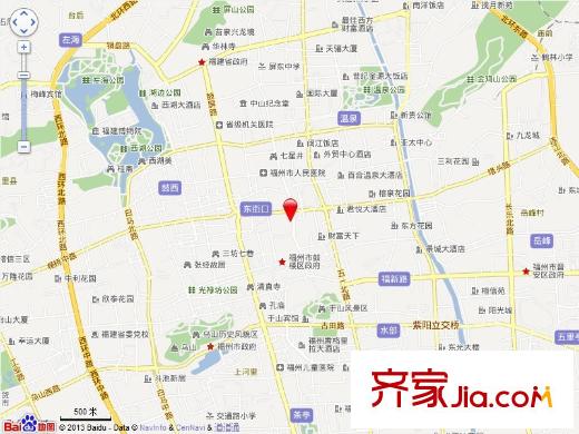 三山大廈交通圖