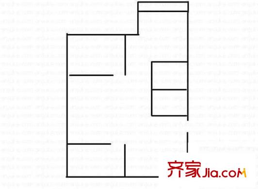 閩冶花園 3室 戶型圖