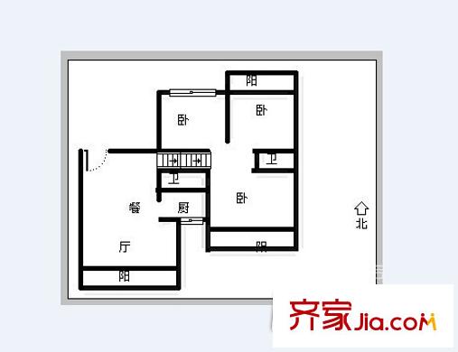 凱城花園 戶型圖