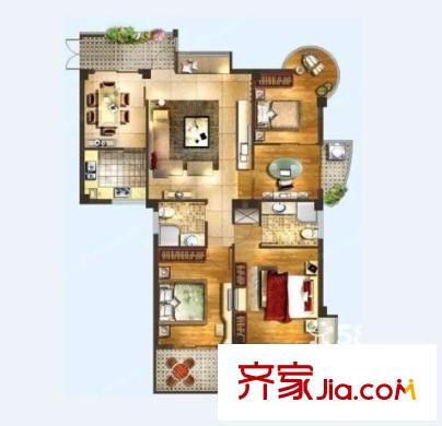 凱城花園 戶型圖