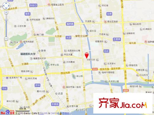 凱城花園交通圖