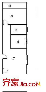 匯福花園 2室 戶型圖