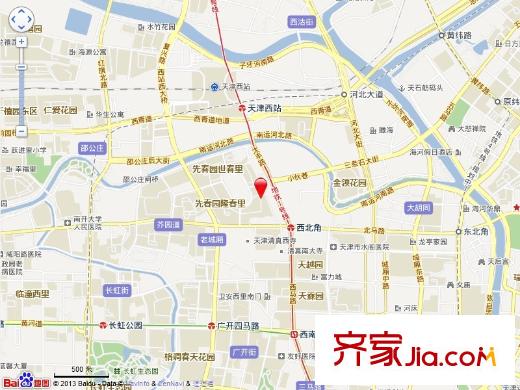 先春園泉春里交通圖