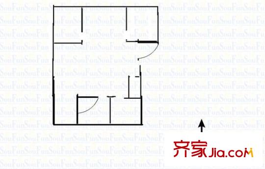 華福山莊 3室 戶型圖