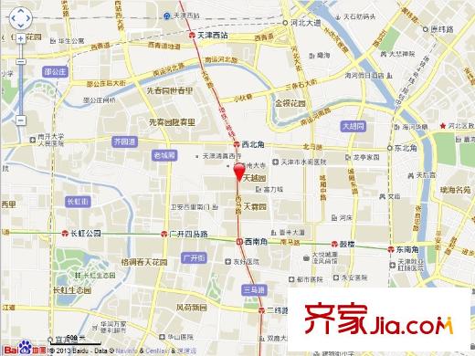 天越園交通圖