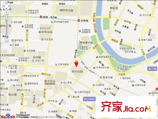 同方瞰和平交通圖