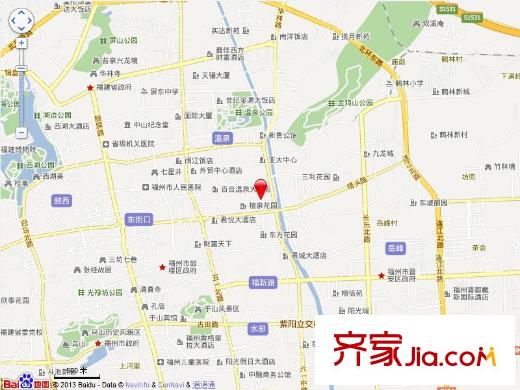 御泉萬景交通圖