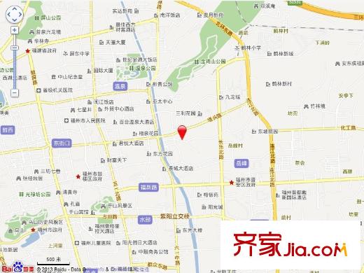 香樟林城市花園二期交通圖