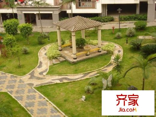 武夷春曉園外景圖 