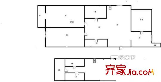 玉水園戶型圖戶型圖 4室2廳2衛(wèi)1廚