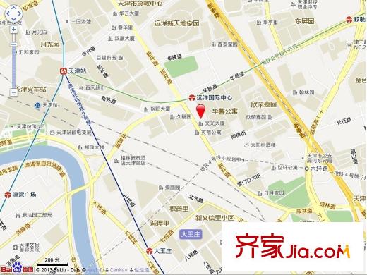 華馨公寓交通圖