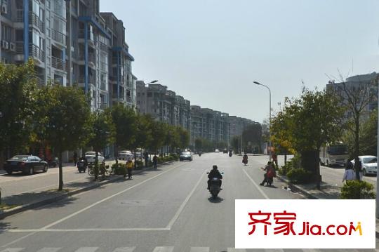 濱江麗景二期臨江園配套圖周邊配套 街道