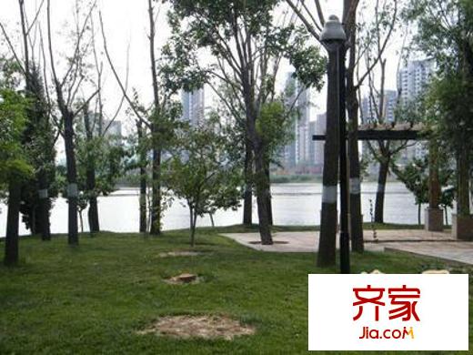 富力津門湖觀鷺花園外景圖