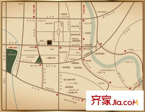 九州國際交通圖區(qū)位圖