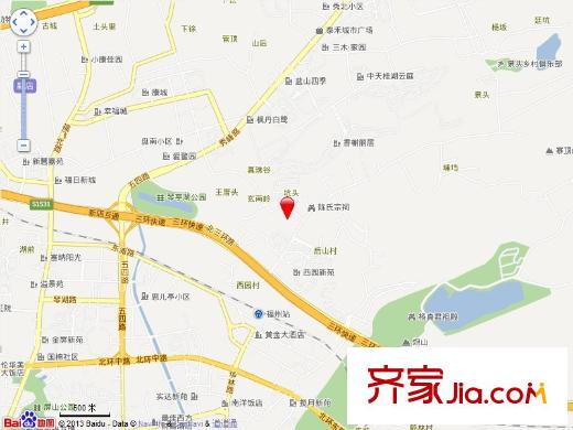 西園佳園交通圖