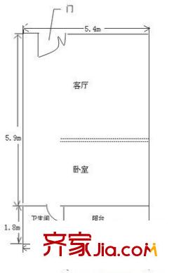 雙豐大廈 2室 戶型圖