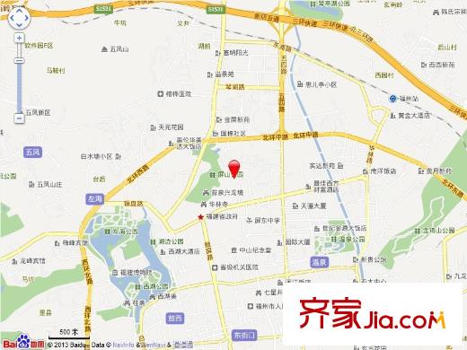 龍峰新村交通圖