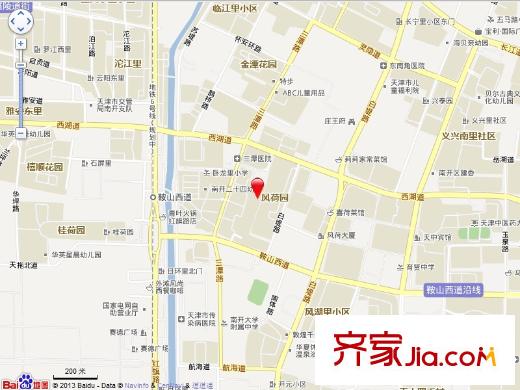 風荷園交通圖