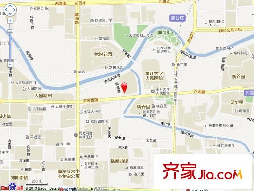 水郡花園交通圖