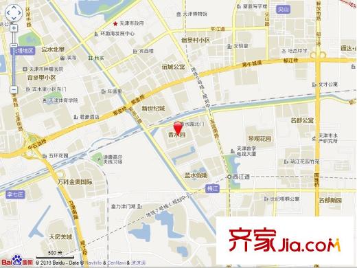 香水園交通圖
