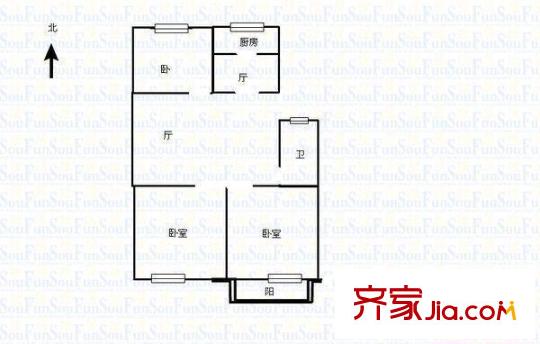 湖濱永同昌3層戶型圖