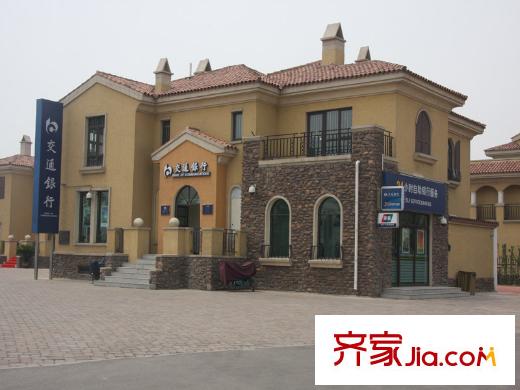 洛卡小鎮(zhèn)配套圖小區(qū)內(nèi)交通銀行
