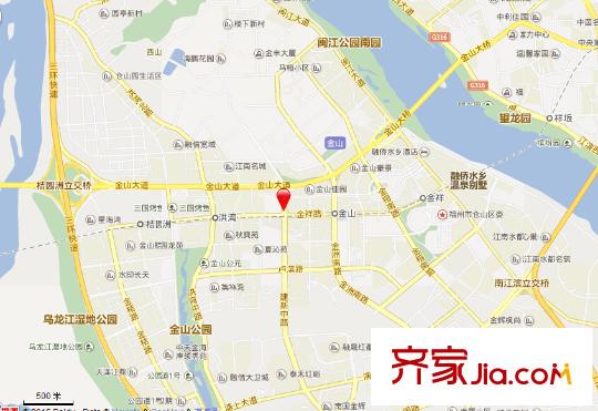 匯創(chuàng)名居一期交通圖2