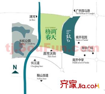 格調(diào)春天交通圖