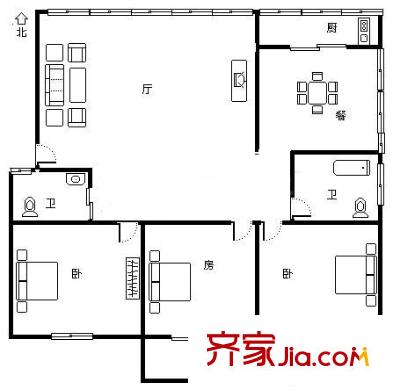 福大沁園 戶型圖
