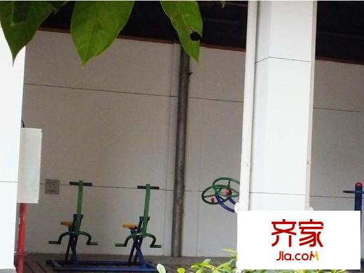 風(fēng)景藍(lán)水岸外景圖 