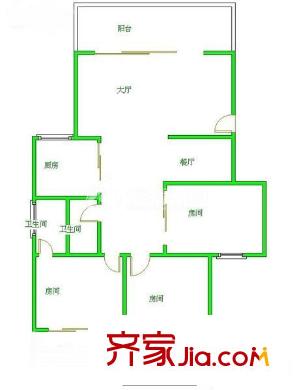 碧水芳洲水云天戶型圖碧水芳洲 水云天 3室 戶型圖 3室2廳2衛(wèi)1廚