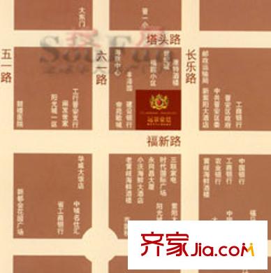 遠(yuǎn)景豪廷交通圖