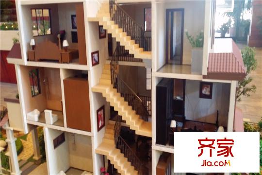 燕云小鎮(zhèn)售樓處別墅模型(2015-03)